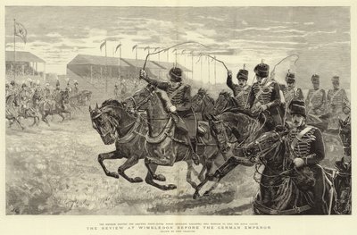 The Review at Wimbledon before the German Emperor by John Charlton